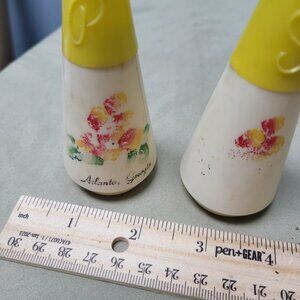 Vintage Commonwealth Plastic Co Atomic s/p shakers